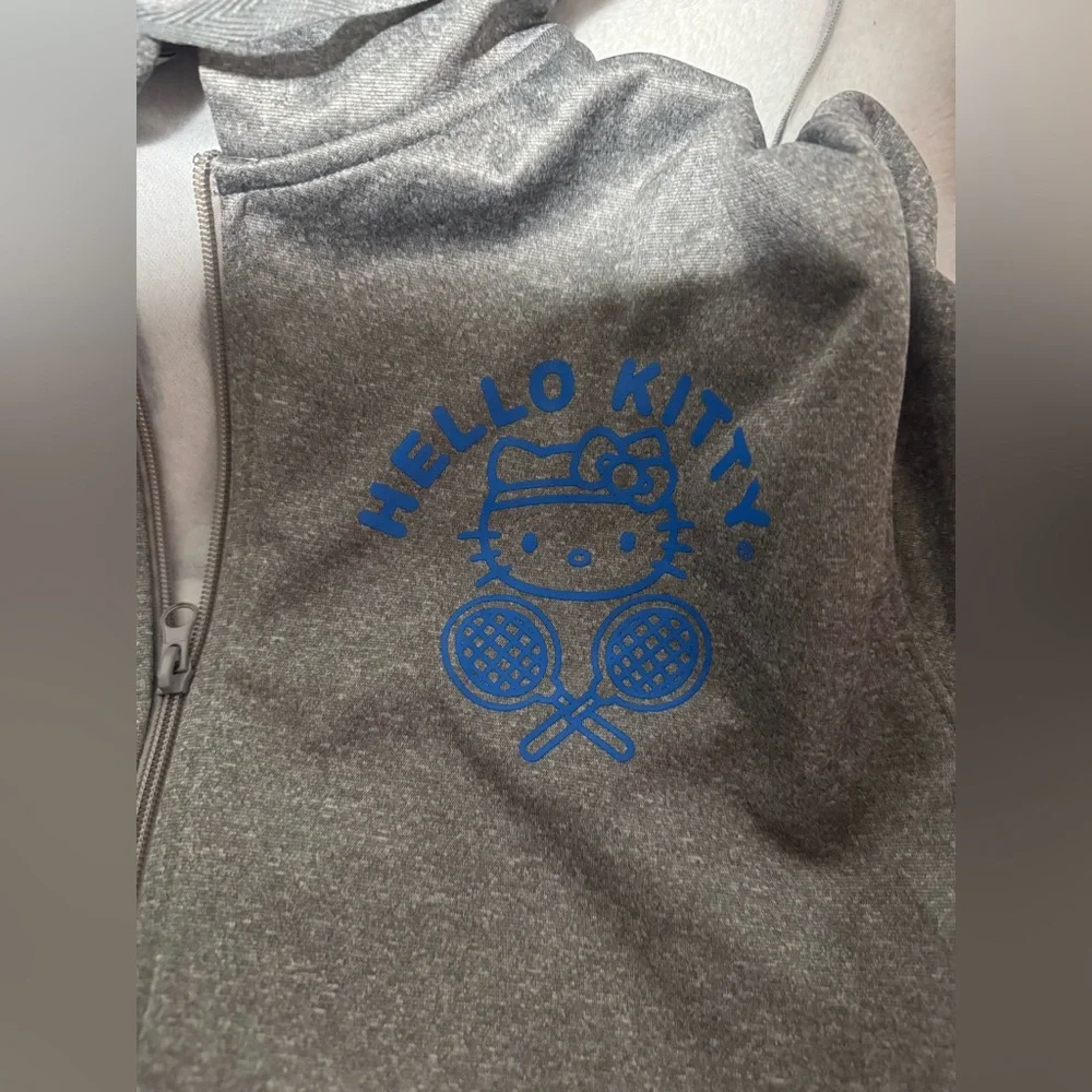 Hello Kitty Gray Zip Up - Picture 3 of 5